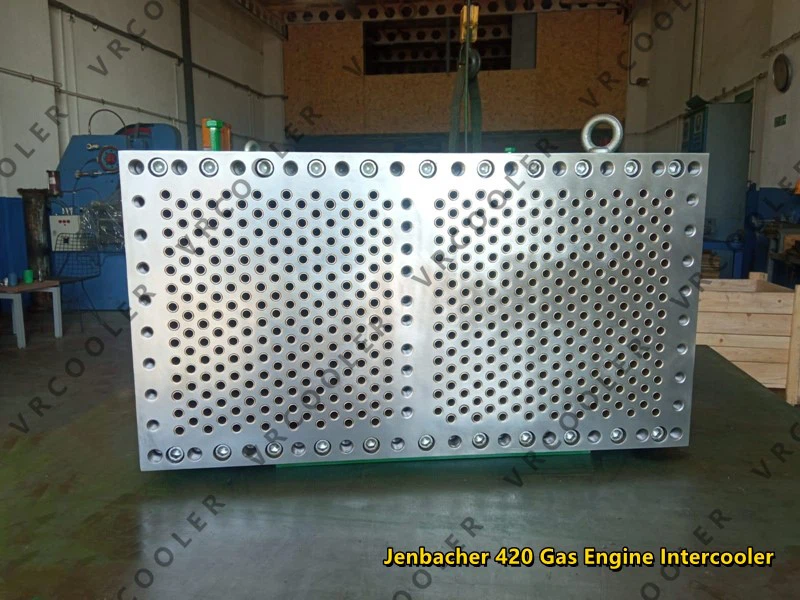 Intercooler for gas engine Jenbacher JGS 420 (stainless steel) Intercooler for gas engine Jenbacher JGS 420 (stainless steel)